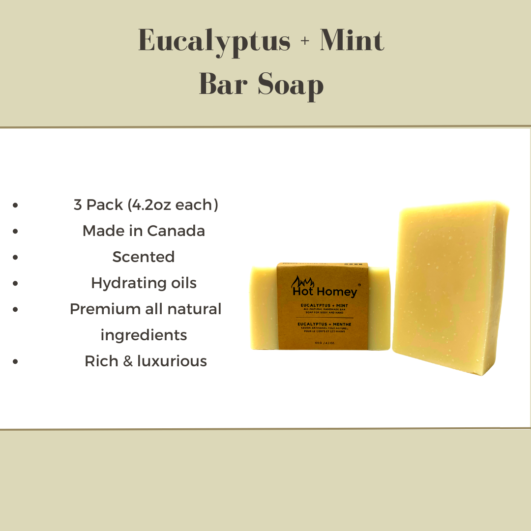 Eucalyptus + Mint Bar Soap