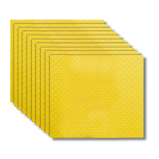 Swedish cloth Cellulose Sponge | 10Pcs - Hot Homey